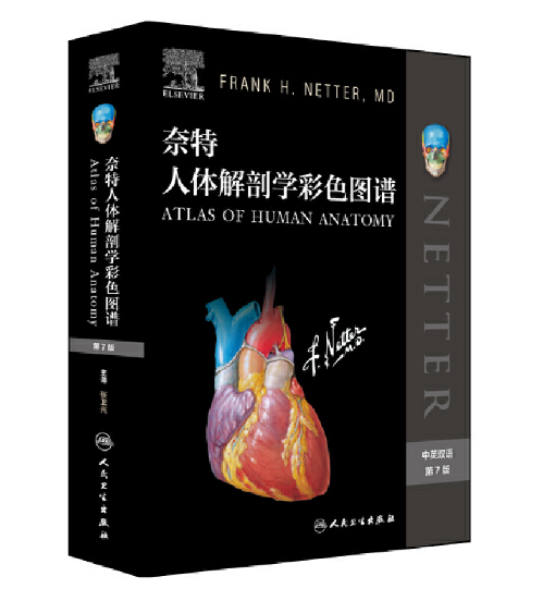 奈特人体解剖学彩色图谱(第7版)_张卫光主编 .彩图PDF电子书下载