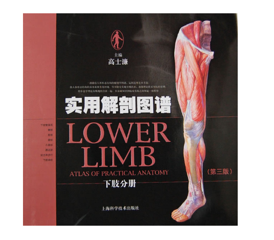 实用解剖图谱-下肢分册（第三版）高士濂.PDF电子书下载